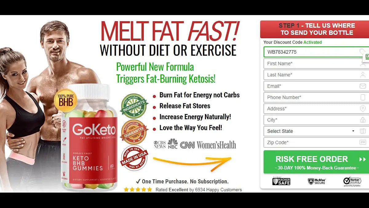 GoKeto Gummies Reviews 