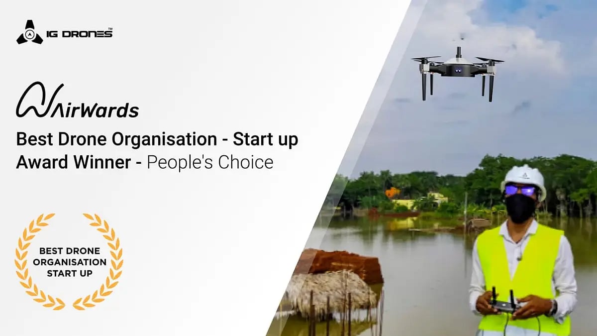 Airwards announces IG Drones as People’s Choice Best Drone Organisation Award