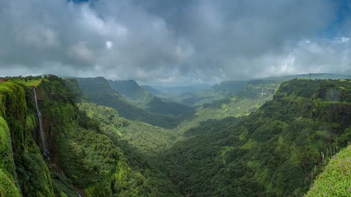 Kavlesaad Point near Amboli Hill station, Maharashtra