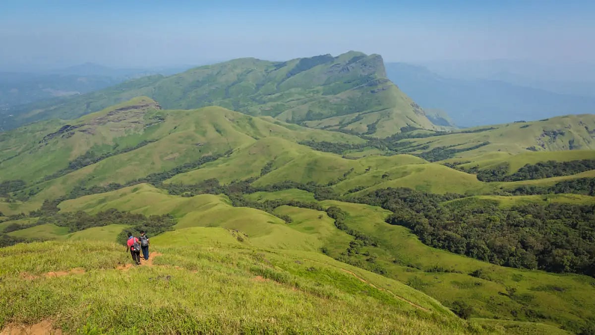 Hiking in Kudremukha national park is a popular monsoon activity