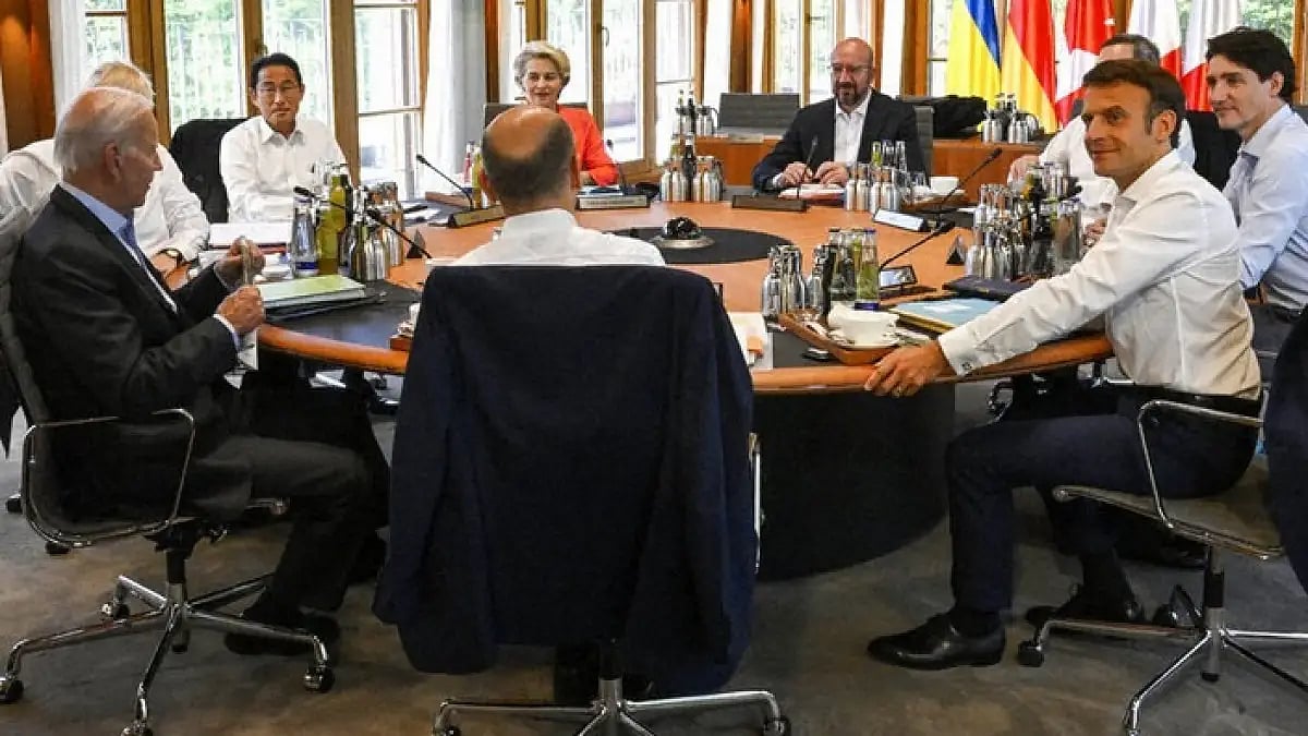 Leaders at the G7 Summit 2022