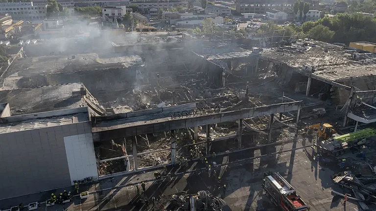 Russia Fires Missile Barrage Towards Ukraine, Children Hospital In Kyiv Hit: Report - null