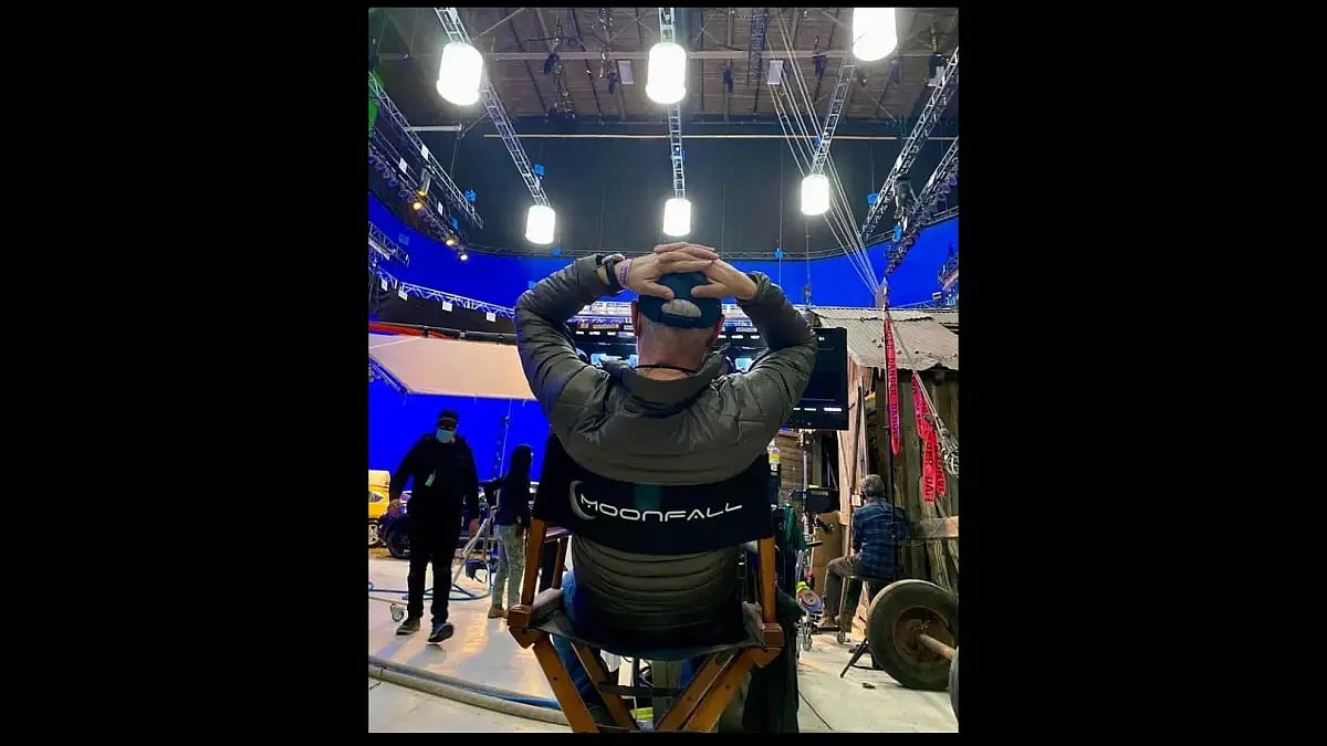 Roland Emmerich In The Sets Of 'Moonfall'