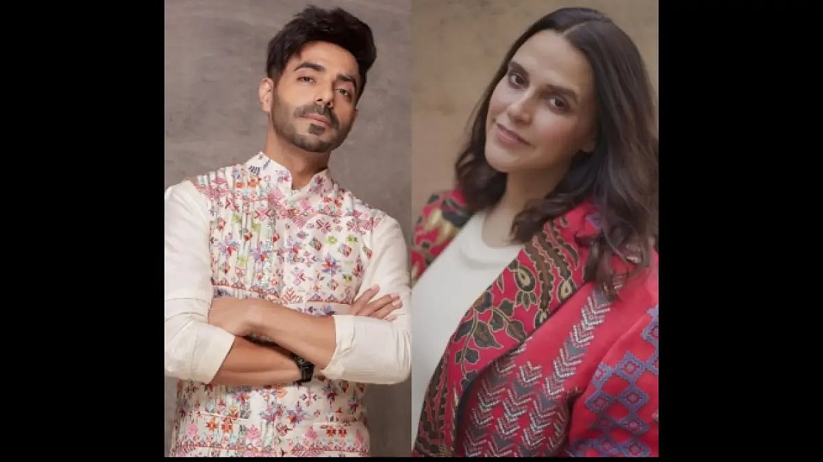 Aparshakti Khurana and Neha Dhupia
