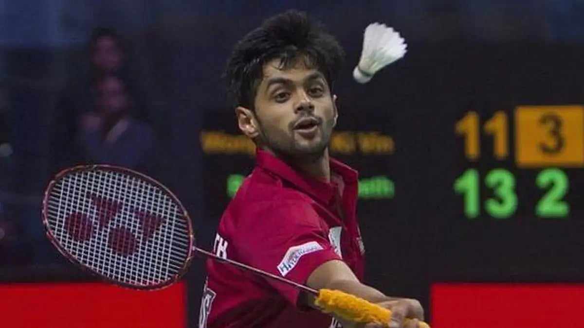 B Sai Praneeth is currently ranked 19th.