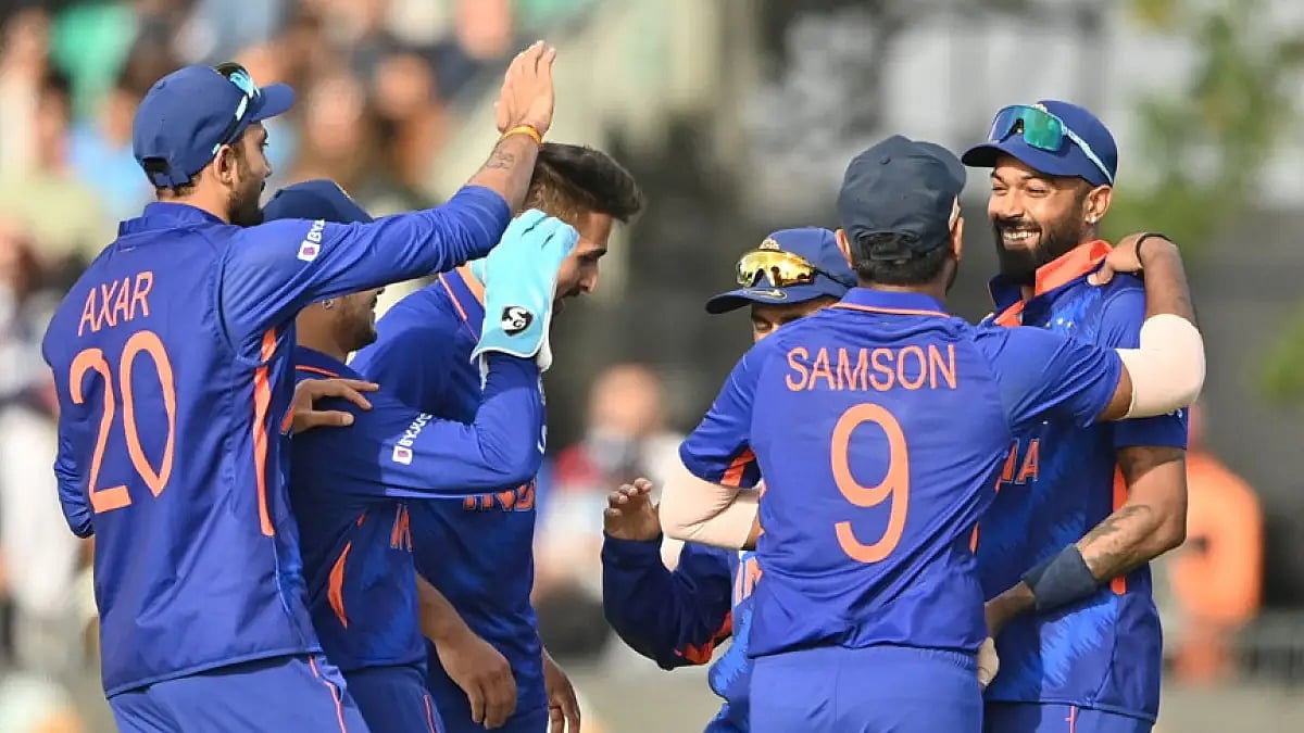 India escaped with a four-run win against Ireland in the second T20I cricket match.