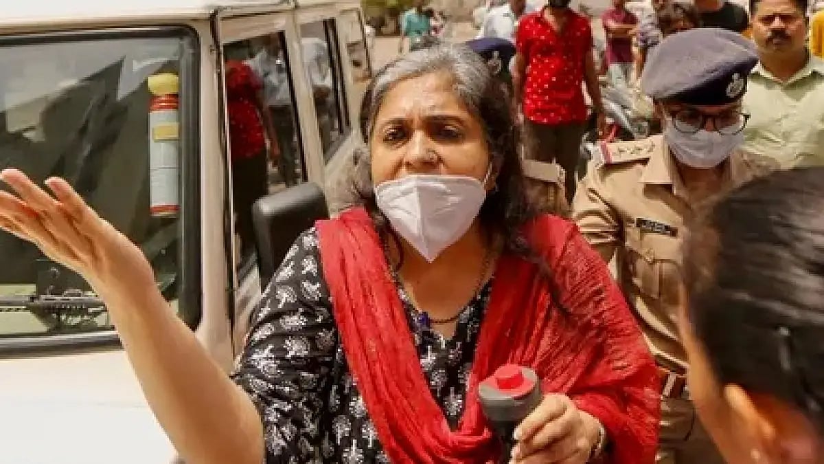 Social activist Teesta Setalvad 