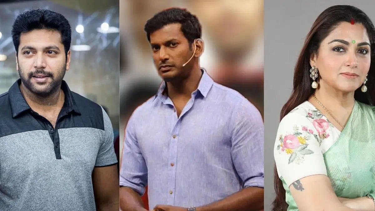 Jayam Ravi, Vishal, Khushbu Sundar