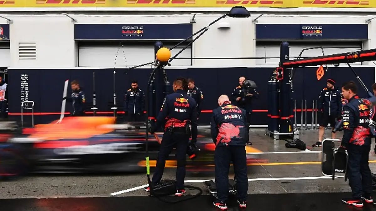 Red Bull issued a statement saying, F1 'the team do not condone any form of racism'.