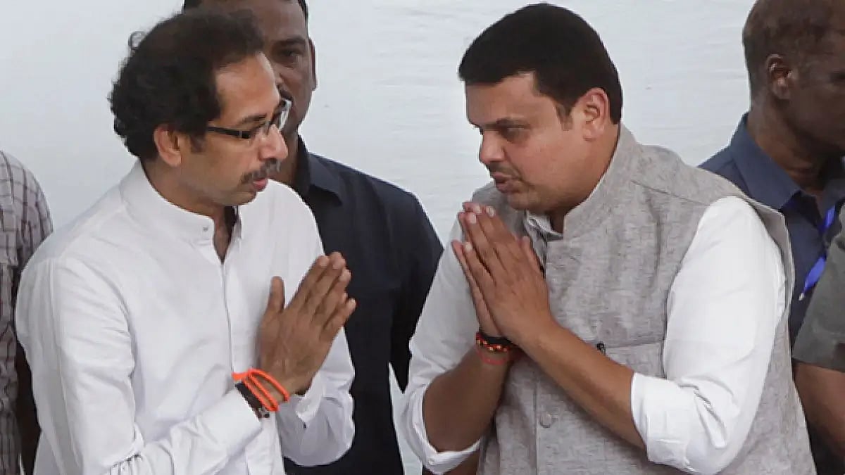 Uddhav Thackeray and Devendra Fadnavis