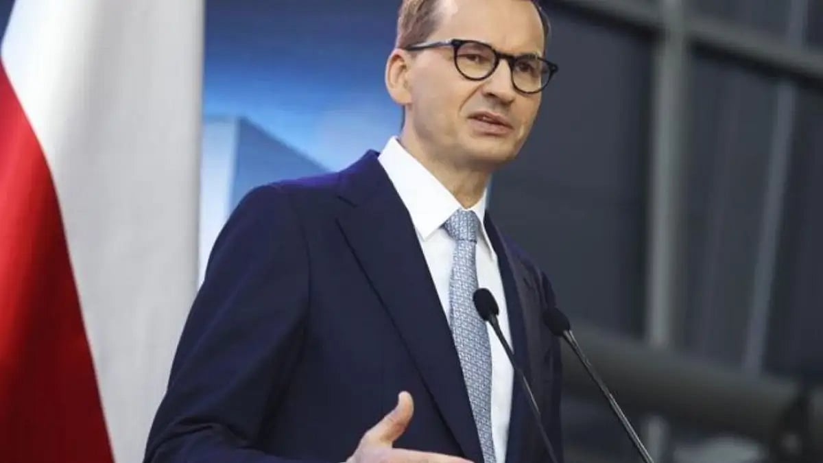 Polish PM, Mateusz Morawiecki