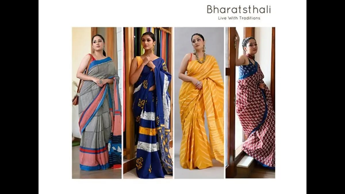 BharatSthali’s Cotton Sarees