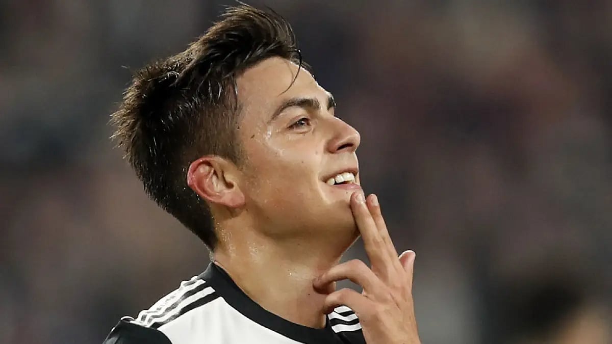 Paulo Dybala had been at Juventus for seven years. He scored 115 goals in 293 appearances.