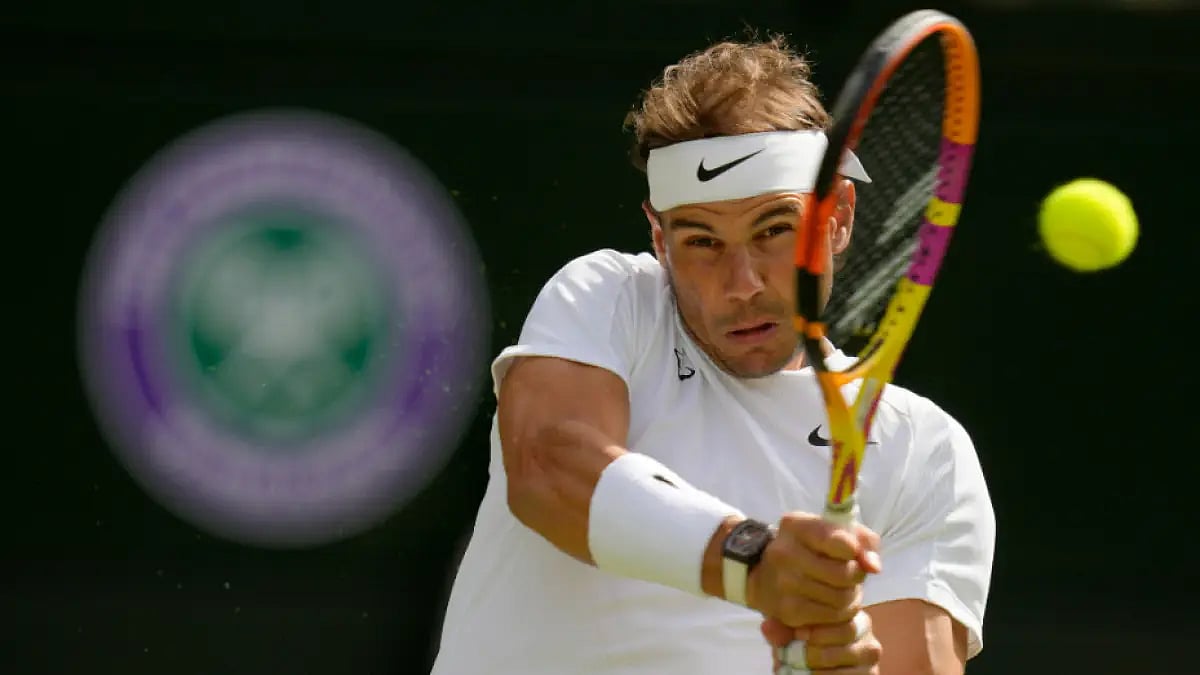 Rafael Nadal is seeking his third Wimbledon title.  