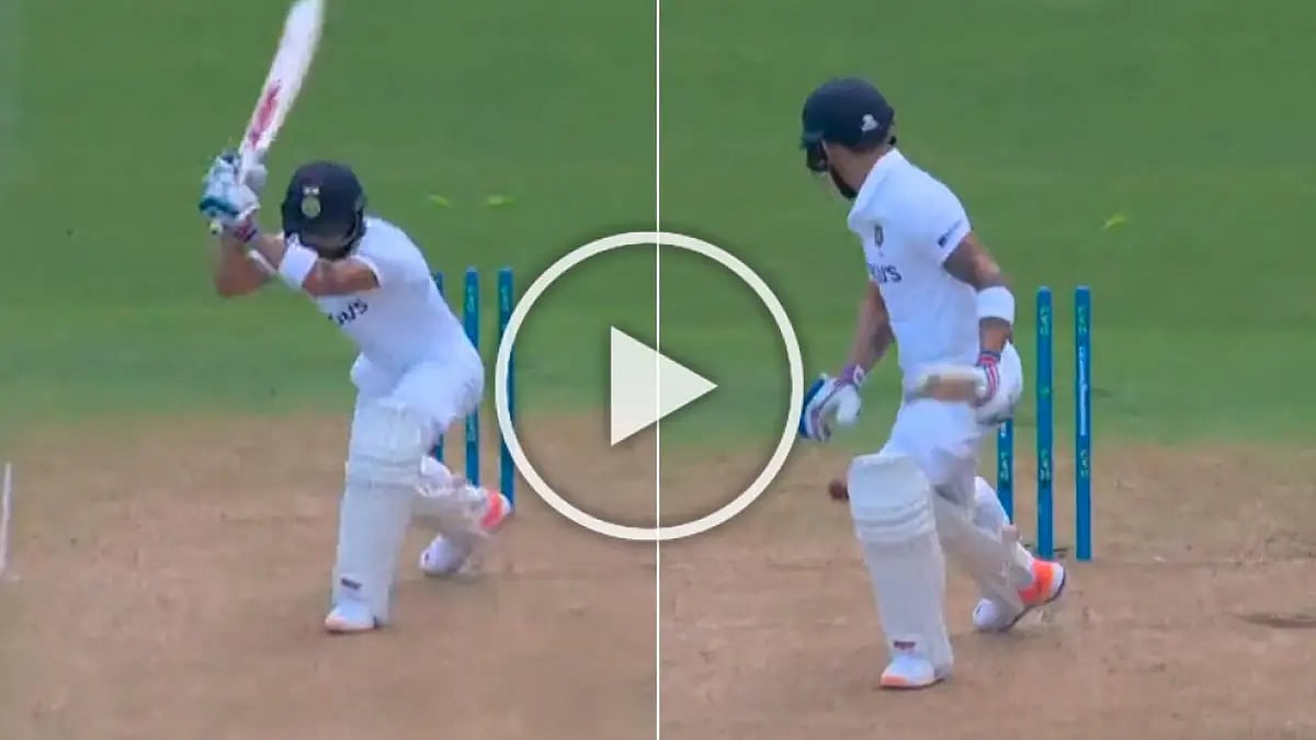 Virat Kohli gets out for 11 runs off 19 balls.