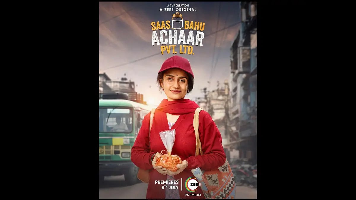 Amruta Subhash for 'Saas Bahu Achaar Pvt. Ltd'