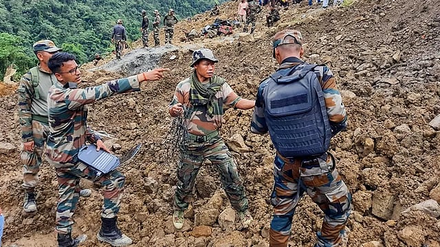 Death Count In Manipur Landslide Rises To 42, Rains Affect Search For Missing 20