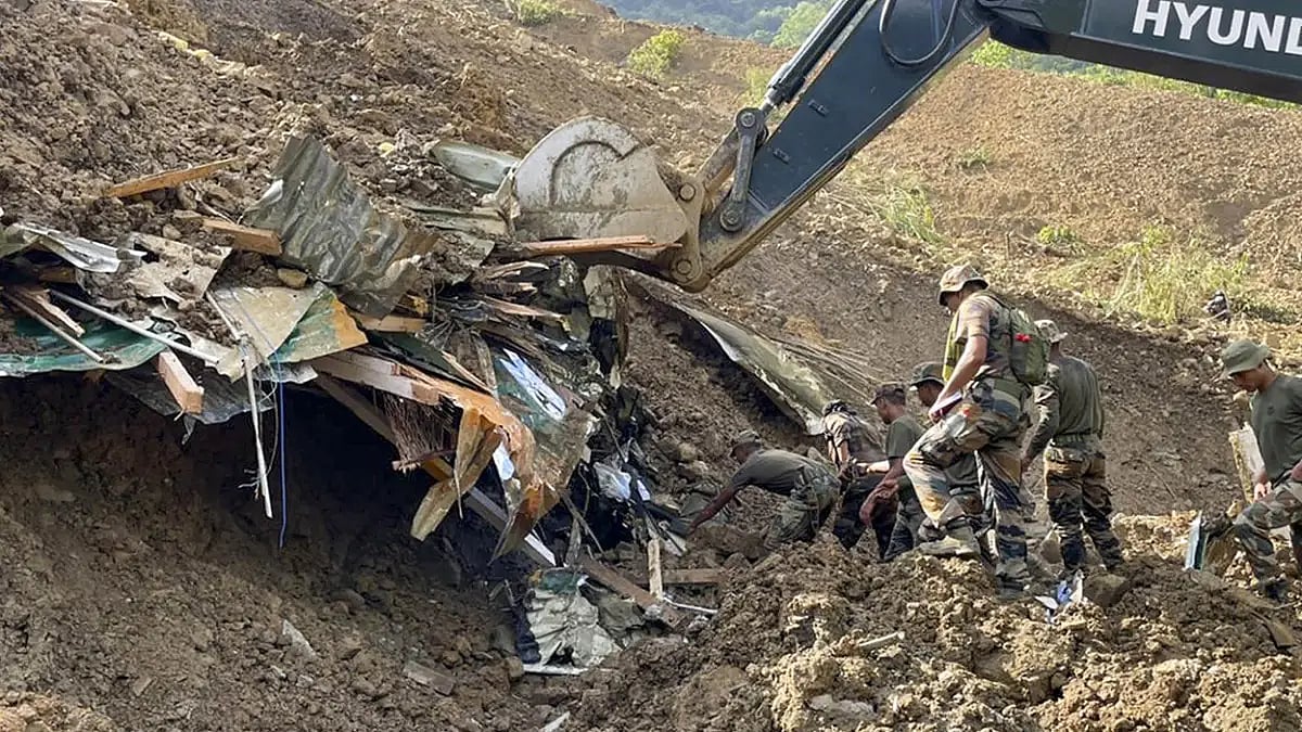 Manipur Landslide: Death Toll Rises To 42, Inclement Weather Hampers Search Operation
