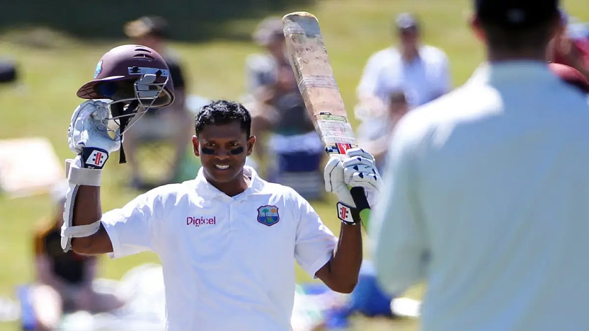 Shivanarine Chanderpaul's role begins immediately.
