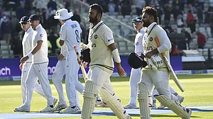 Cheteshwar Pujara and Rishabh Pant are in an unbeaten 50-run stand.