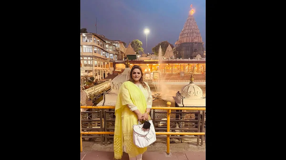 Producer Chandni Soni’s song Shiv Ki Dhun plays at Ujjain Mahakal temple