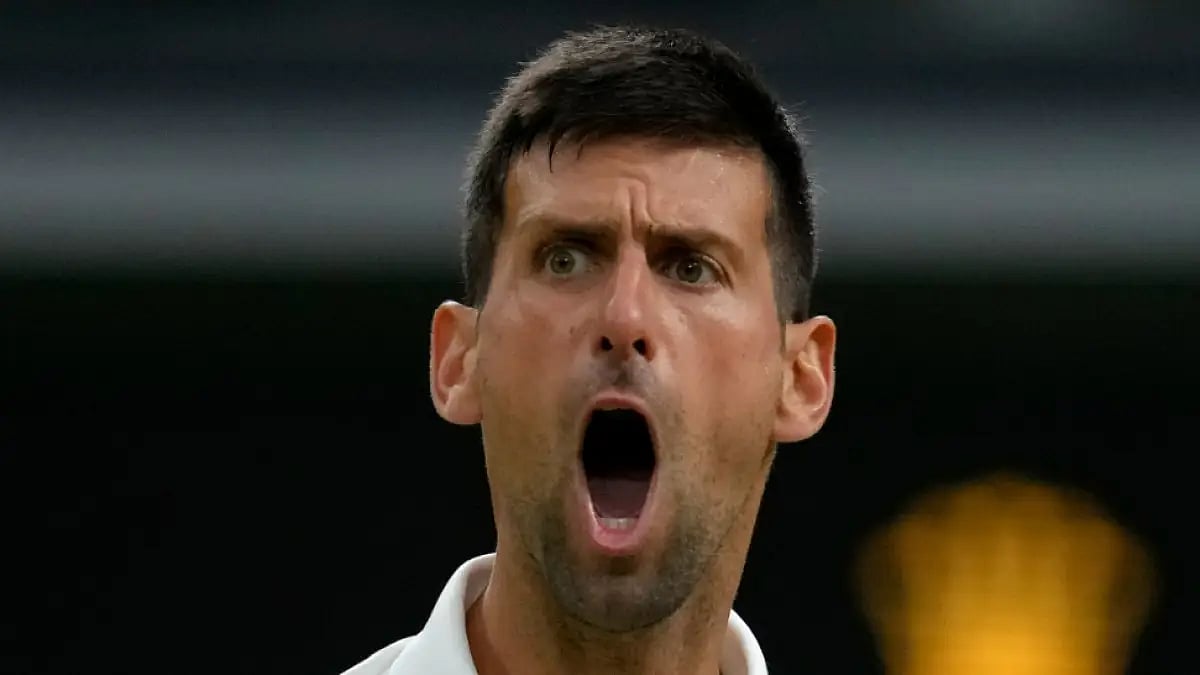 Top seed Novak Djokovic is playing his 13th Wimbledon quarterfinal at England Club.    