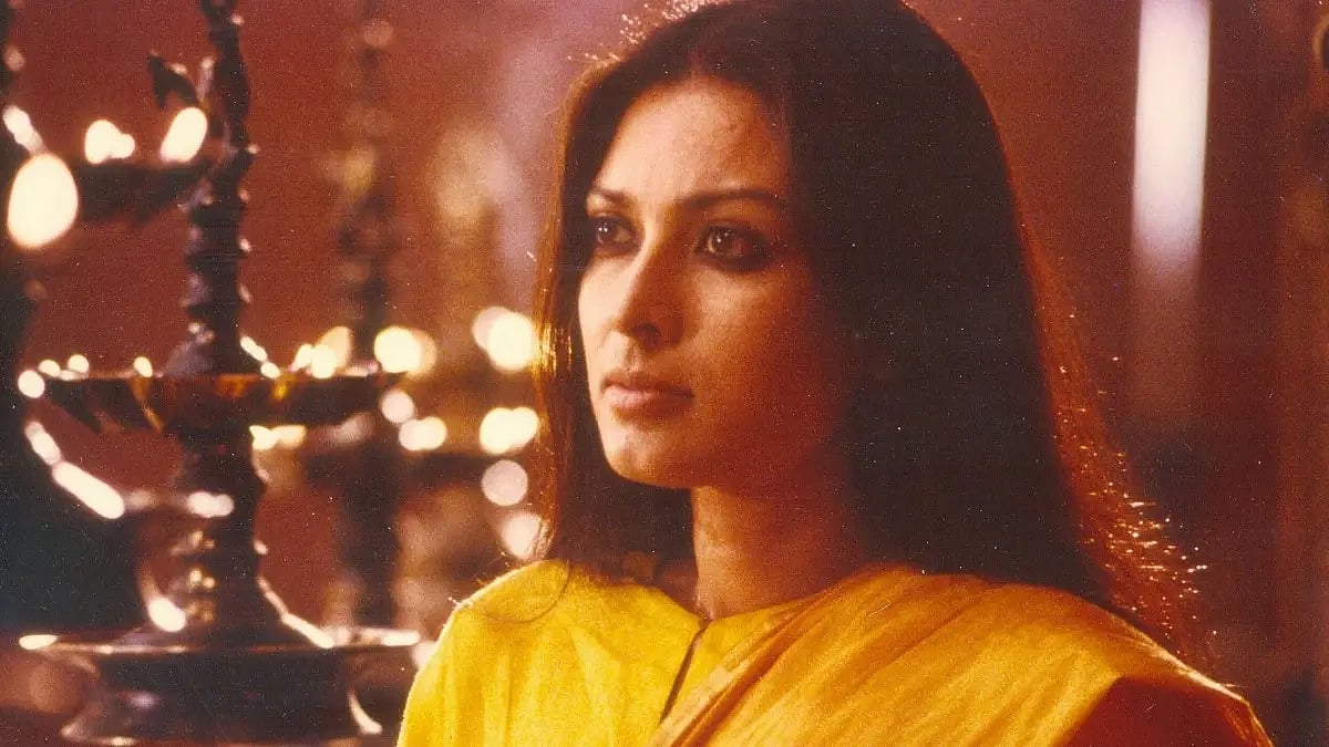 Mallika Sarabhai as Draupadi in the Peter Brook-directed 'The Mahabharata'