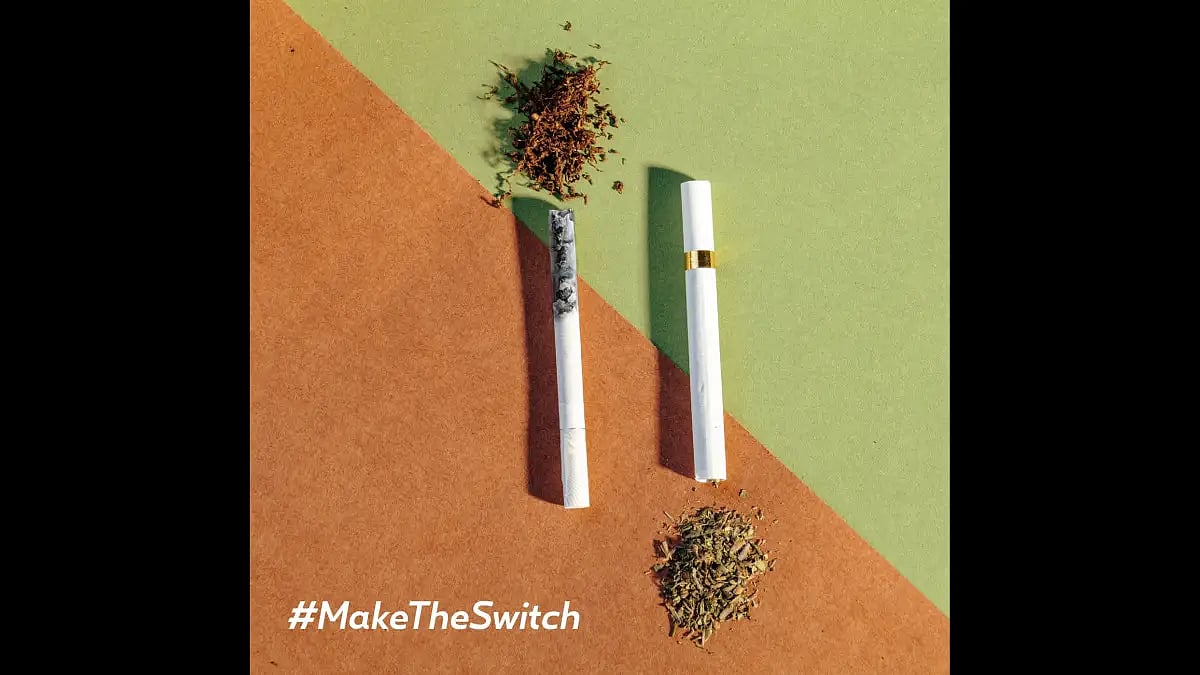 Smoke Therapy with #MakeTheSwitch campaign