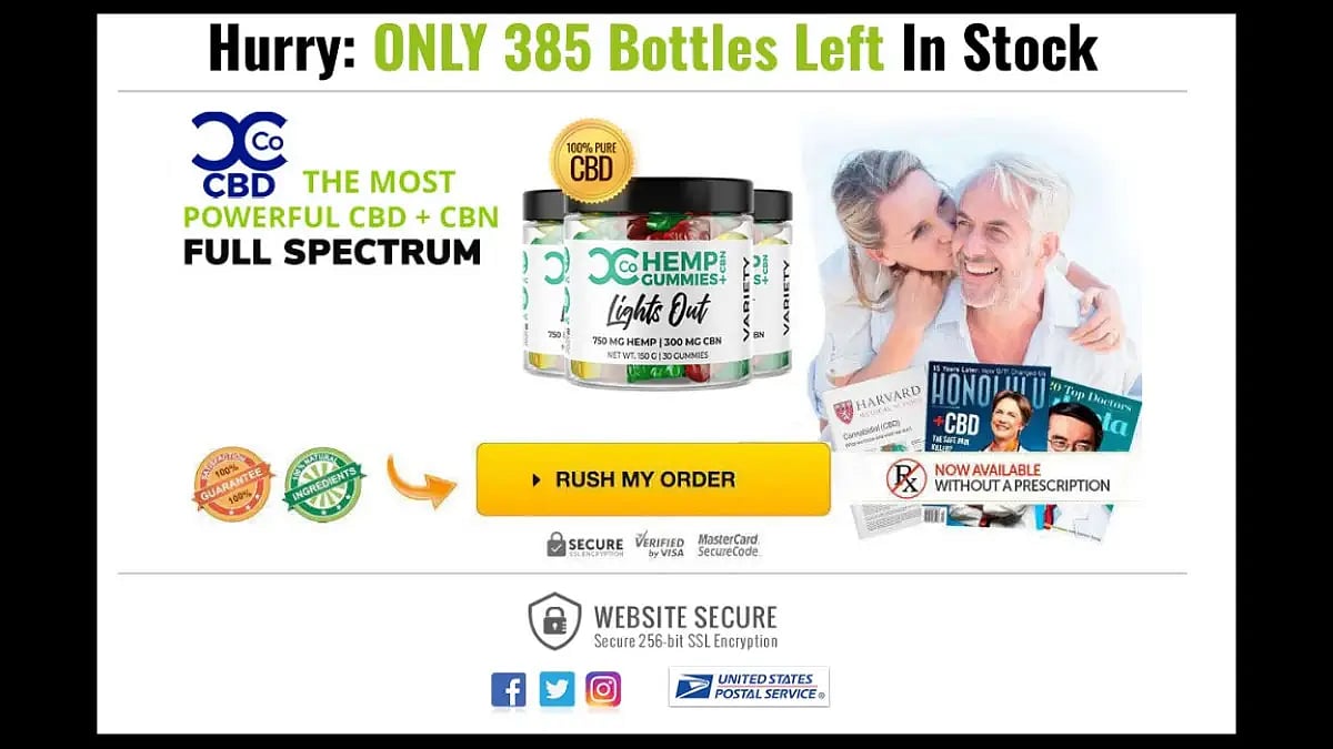 Lights Out CBD Gummies 