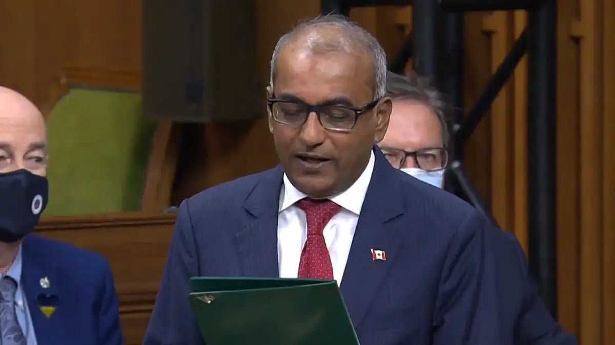 Canadian MP Chandra Arya 