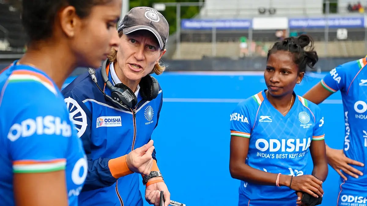 Indian Women's Hockey team.