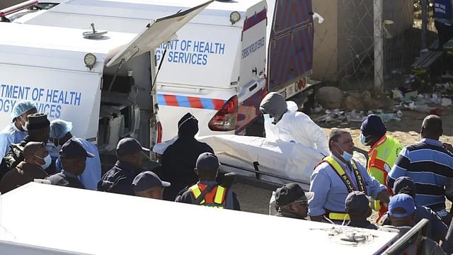 South Africa Holds Funeral For 21 Teens Who Died In Tavern