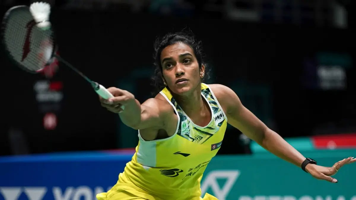 PV Sindhu will next face another Chinese Zhang Yi Man in the Malaysia Masters 2022 second round.   
