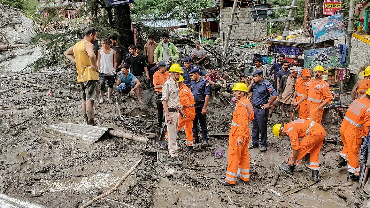 3 People Rescued From Flash Floods In Kargil