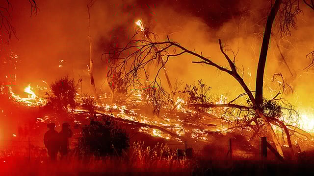 California Wildfire Doubles Overnight As Flames Fan Out Across Regions