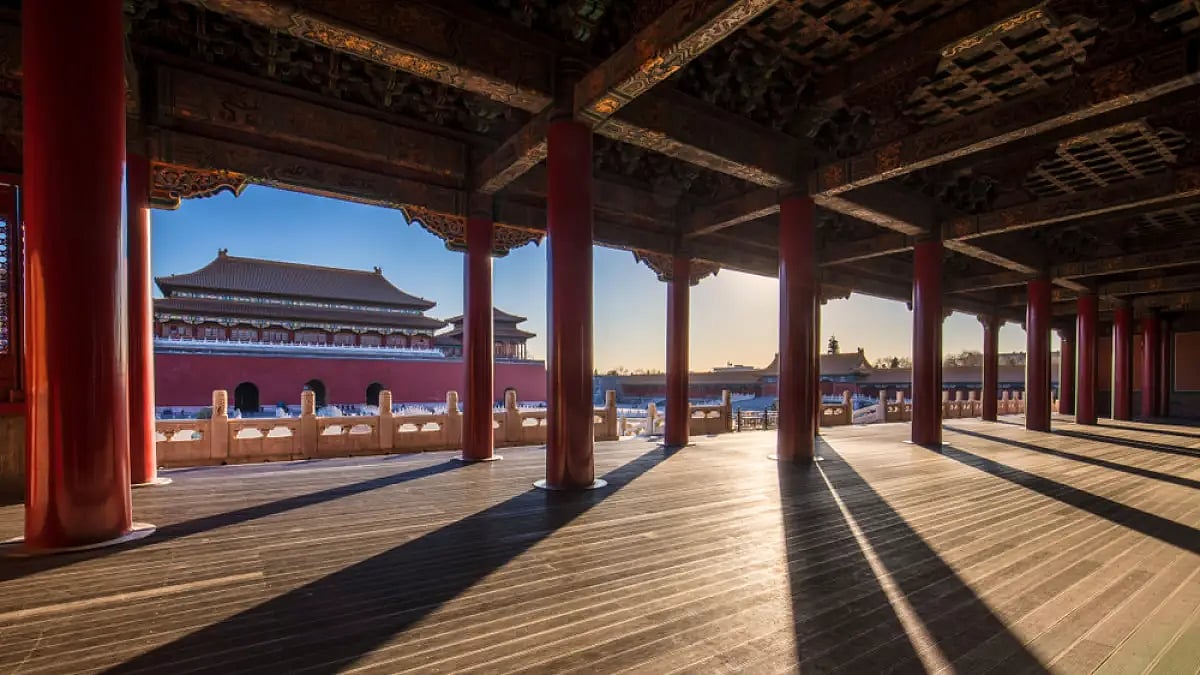 The Forbidden City in China