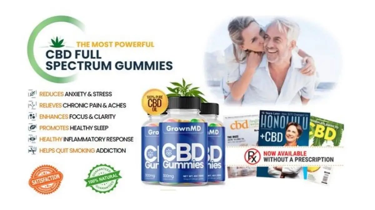 GrownMD CBD Gummies