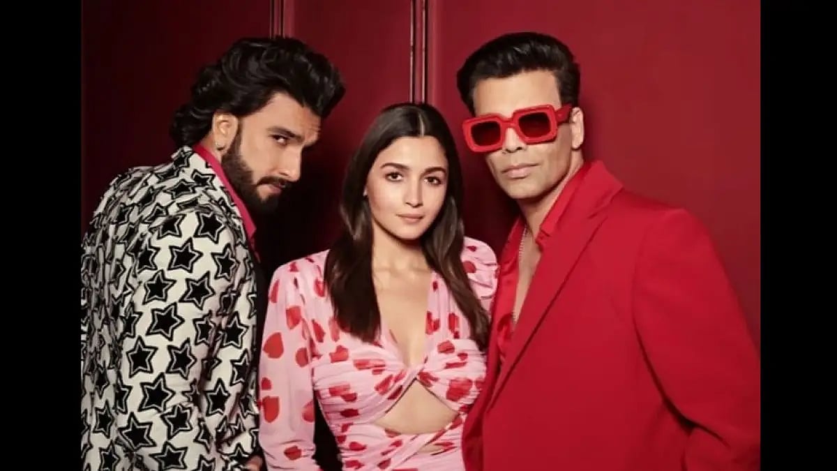 Ranveer Singh, Alia Bhatt, Karan Johar