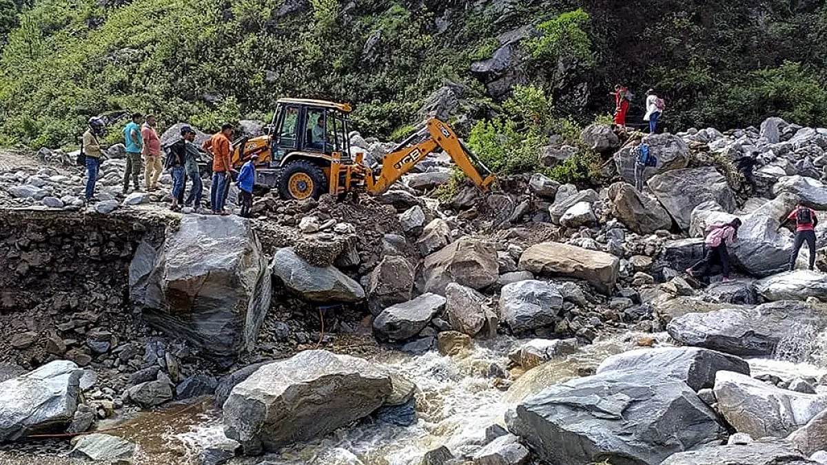 Heavy Rainfall At Isolated Places In Rajasthan