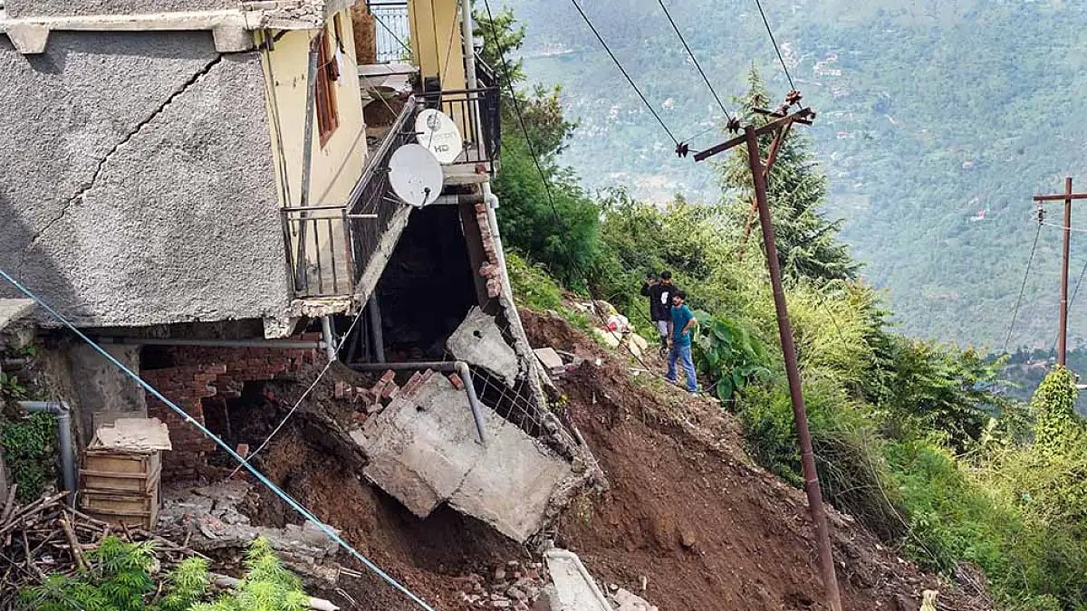 Landslide in Shimla