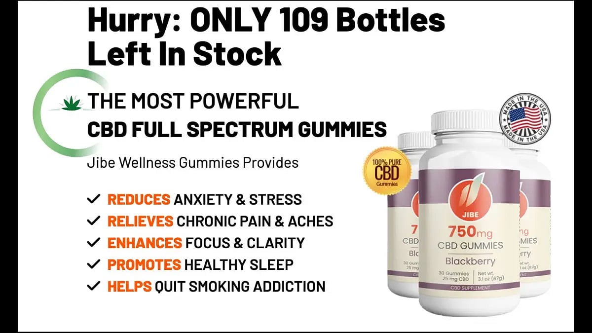 Jibe Wellness CBD Gummies