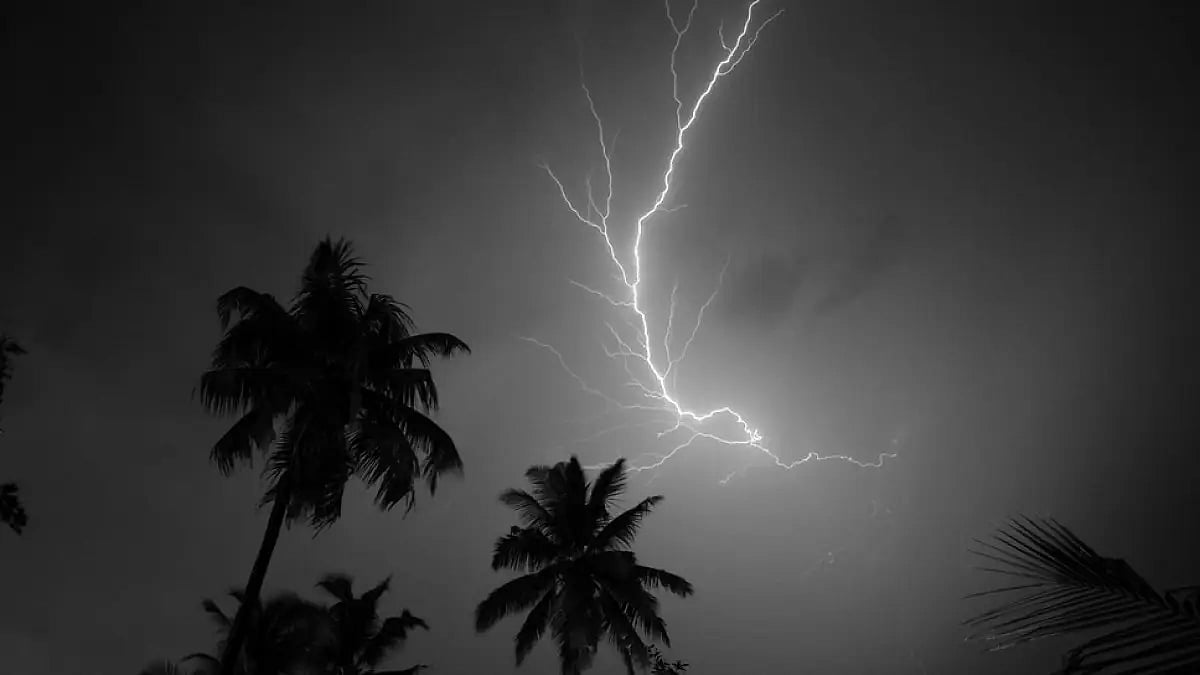 Thunder and lightning