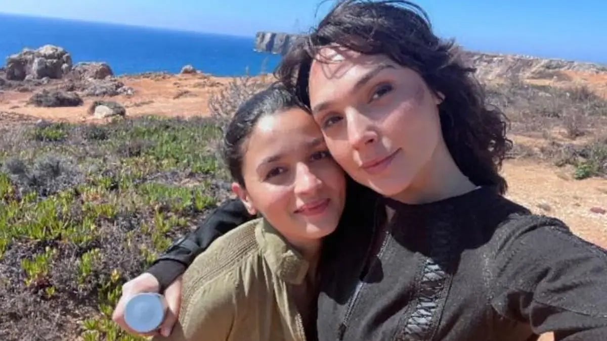 Alia Bhatt and Gal Gadot