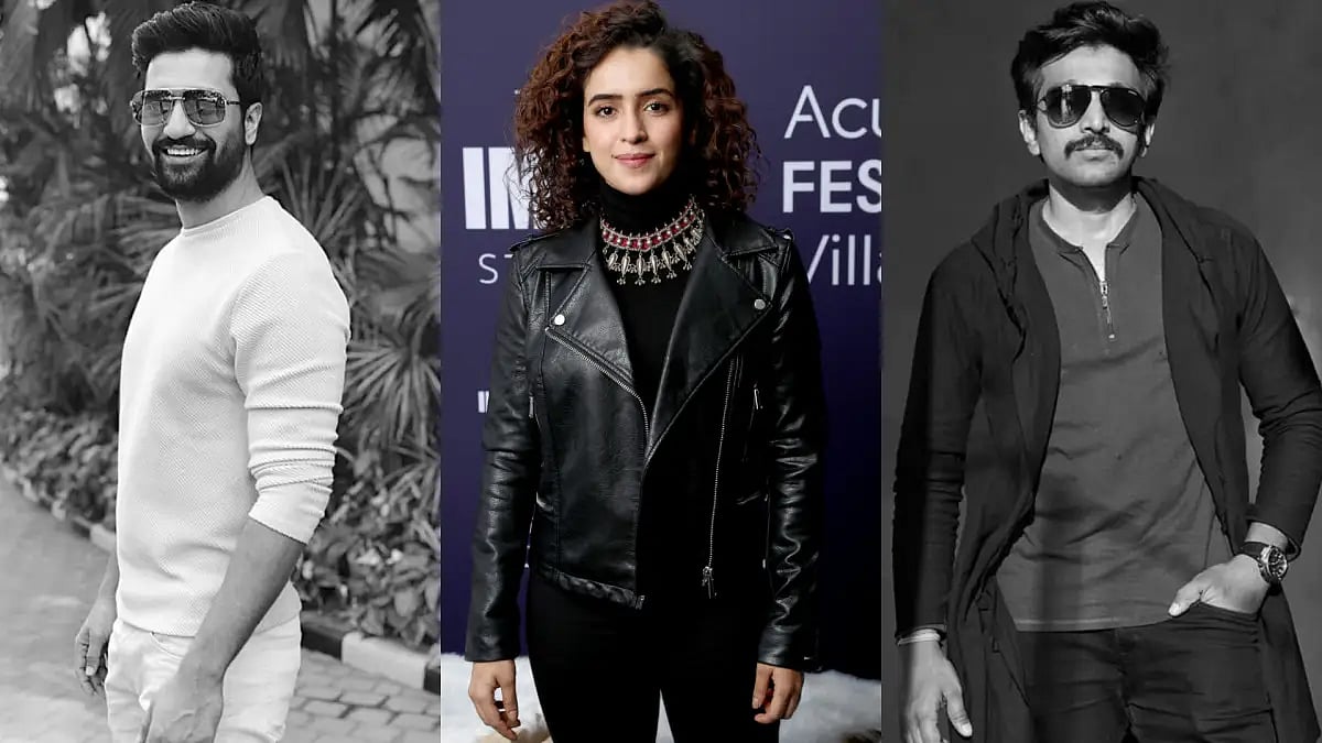 Vicky Kaushal, Sanya Malhotra, Pratik Gandhi
