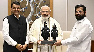 Representational : PM Narendra Modi along with Maharashtra CM Eknath Shinde and Deputy CM Devendra Fadnavis.