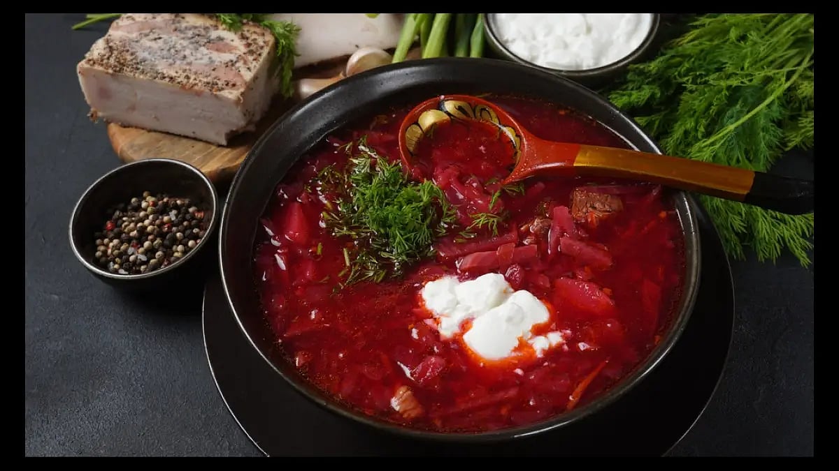 Borscht is an integral part of Ukrainian culture
