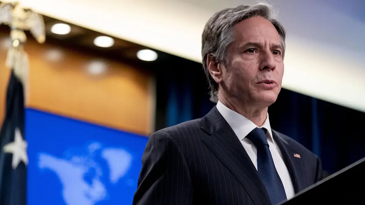 US Secretary of State Antony Blinken