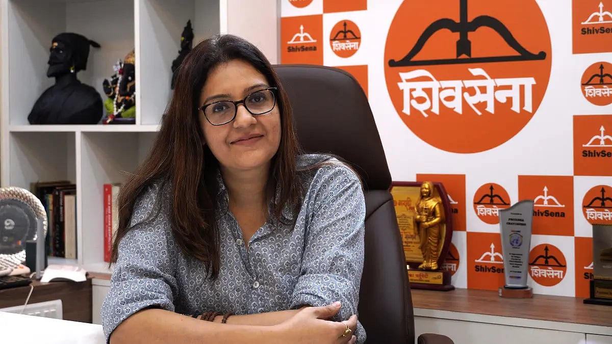 Shiv Sena leader Priyanka Chaturvedi in conversation with Outlook
