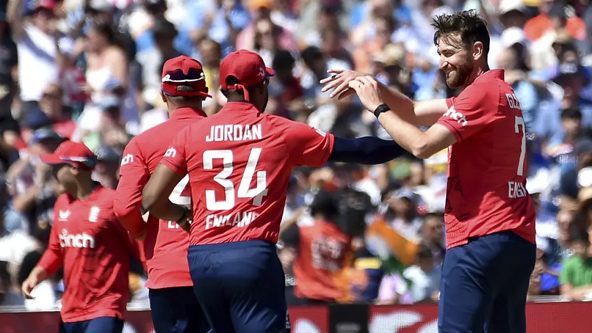 Richard Gleeson became the 95th player to represent England in Twenty-20 Internationals.