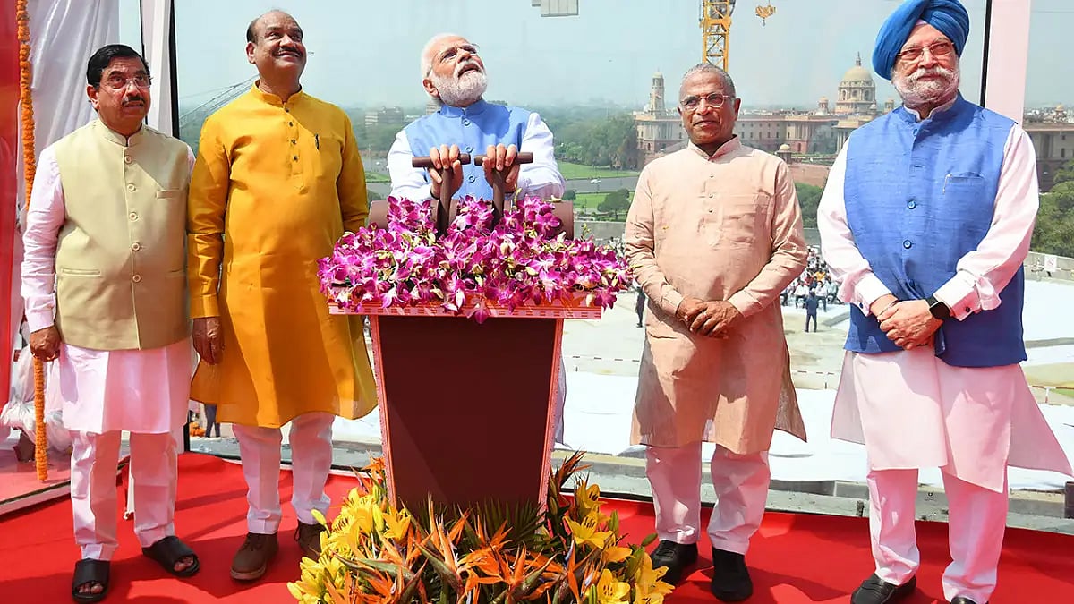 BJP Dismisses Opposition's Criticism Of Prime Minister Unveiling Emblem On New Parliament Building